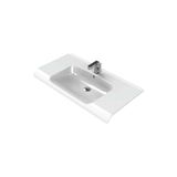 Esranın Dünyası Etajerli Seramik Lavabo 100X50 Cm, Modern ve Estetik Görünüm