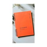 Esranın Dünyası Fark Tanıtım Spiralli 80 Yaprak Çizgisiz A5 Defter, Not Defteri, Okul Defteri, 4 Farklı Renk Seçeneği (04 Orange Coral) - 1