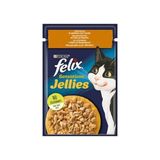 Esranın Dünyası Felix Sensations Tavuk Havuç Jel Pouch Kedi Konservesi 85 gr - Farmapets - 0,18 kg