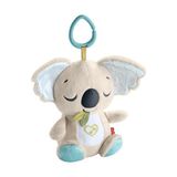 Esranın Dünyası Fisher-Price Taşınabilir Uyku Yardımcısı Koala Ses Makinesi, Yenidoğanlar Için Beyaz Gürültü ve Müzik Sesi Çıkaran Yumuşak ve Taşınabilir, JBD65