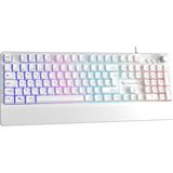Esranın Dünyası Gameagle Kablolu Rgb Membran Gaming Klavye, 26 Tuş Anti-Ghosting, Destekli Oyuncu Klavyesi, Multimedya Kontrollü, 5 Milyon Tuş Ömrü, 11 Modlu Rgb Aydınlatma, Beyaz Membran Oyuncu Klavyesi Kb-21