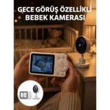 Esranın Dünyası Gece Görüşlü Kablosuz Bebek Monitörü Ağlama ve Hareket Algılama Yeni Nesil