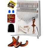 Esranın Dünyası Gerçek Ağaç Kalimba - 17 Tuşlu Müzik Seti