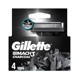 Esranın Dünyası Gillette Mach3 Charcoal Yedek Tıraş Bıçağı 4'lü