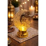 Esranın Dünyası Gold Ayyıldız Pilli LED Işık, Askılı Fener Süsü Sarı Işıklar Peri Işıkları Aydınlatmalı Şerit LED Ramazan Süsü LED Işık - 1 x 100 cm - 00 Beyaz