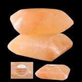 Esranın Dünyası Hanzade Bitkisel Himalaya Tuz Sabunu 300-350 gr x 2 Adet Zengin Mineralli Doğal Saf Pembe Himalaya Kaya Tuzu Sabunu Doğal Peeling