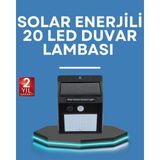 Esranın Dünyası Hareket Algılamalı Solar LED Güvenlik Lambası