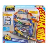 Esranın Dünyası Hot Wheels Akrobasi Garajı Oyun Seti Hot Wheels Maceraya Başlangıç Garajı, 4 Katlı, 3-8 Yaş Arası Çocuklar Için GNL70 GNL70