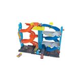 Esranın Dünyası Hot Wheels Heyecanlı Yarış Kulesi Oyun Seti 1 Adet Oyuncak Araba ve Dönüşen Yarış Kulesi Oyun Seti Içeren Hot Wheels™ Şehri Pist Seti HKX43