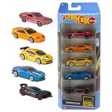 Esranın Dünyası Hot Wheels Mattel Hw 1806 5li Araba Set 13, Asortilidir