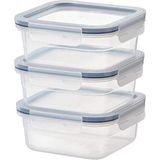 Esranın Dünyası Ikea 365+ 604.521.74 Kare Plastik Gıda Saklama Kabı 750ML - Abanoz