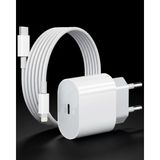 Esranın Dünyası iPhone 14 13 12 11 Uyumlu 20W Hızlı Şarj Adaptörü Lightning Kablo Seti