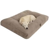 Esranın Dünyası Jungolica Max Köpek Yatağı Vizon – Ultra Yumuşak Peluş Kumaş, Nefes Alabilen Hava Dolaşımı, Sakinleştirici Konfor, Kaydırmaz Taban Kedi ve Köpek Minderi (Large)