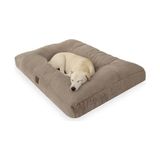 Esranın Dünyası Jungolica Max Köpek Yatağı Vizon - Ultra Yumuşak Peluş Kumaş, Nefes Alabilen Hava Dolaşımı, Sakinleştirici Konfor, Kaydırmaz Taban Kedi ve Köpek Minderi (Medium)