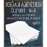 Esranın Dünyası Kalın 100 Adet Fotokopi Kağıdı - 120 Gr, Uyumlu