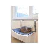 Esranın Dünyası Kalorifer Için Vantuzlu Plastik Kedi Yatağı (Beyaz) - 100 x 100 x 10 cm
