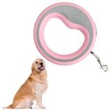 Esranın Dünyası Kanjı Otomatik Köpek Gezdirme Tasması – Pembe | 2.5 Metre Geri Çekilebilir Plastik Tasma – Ergonomik Tutma Saplı, Güçlü Metal Kancalı, Küçük ve Orta Irklar Için Uygun | Yürüyüş & Eğitim Için