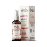 Esranın Dünyası Kaoils Saf Gül Suyu - 100% Pure Rose Water 100 ml - Doğal Gül Mayası Hidrolatı - Canlandırıcı ve Nemlendirici Yüz Toniği | Cam Şişe ve Sprey