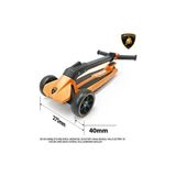 Esranın Dünyası Katlanabilir 3 Tekerlekli Çocuk Scooter, Işıklı ve Eğlenceli