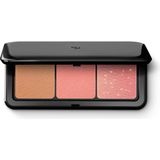 Esranın Dünyası Kiko Milano Kıko Milano Multi Finish Trio Blush & Bronzlaştırıcı Palet 01 | Yüz Paleti, 1 Bronzlaştırıcı ve 2 Allık Mat ve Metalik Kaplama