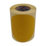Esranın Dünyası Kuşe Daire Renk Baskılı Çap Etiketi 100MM Daire Ölçülerinde Yuvarlak Çıkartma Sticker Ruloda 250 Adet Kendinden Yapışkanlı Rulo Etiketi Barkod Yazıcılar ile Uyumlu 40MM Kuka (Sarı) - 41 Delft Blue