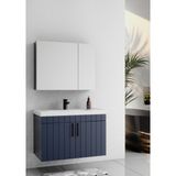 Esranın Dünyası Lacivert Lake 80 cm Banyo Dolabı