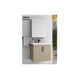 Esranın Dünyası Lake Kapuçino 65 cm Banyo Dolabı ile Estetik