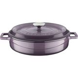 Esranın Dünyası Lava Döküm Çok Amaçlı Yayvan Tencere Trendy Serisi, Çap 28CM - 0 - 19 L