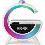 Esranın Dünyası LED Işıklı Kablosuz Şarjlı Bluetooth Hoparlörlü Alarm Saati – Mükemmel Ses, Işık ve Konfor Tek Bir Cihazda! - Adaçayı Yeşili