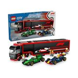 Esranın Dünyası LEGO City RB20 ve AMR24 F1 Arabalı F1 Kamyonu 60445 | 8 Yaş ve Üzeri Çocuklar Için Yarış Arabalı Yaratıcı Oyuncak Yapım Seti Doğum Günü Hediyesi (1086 Parça)