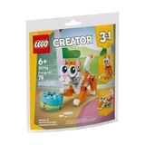 Esranın Dünyası LEGO Creator Turuncu Kedi 30714 – 6 Yaş ve Üzeri Kız ve Erkek Çocuklar Için Timsaha ve Yuvası, 2 Yumurtası Olan 1 Baykuşa Dönüşebilen Yaratıcı Oyuncak Yapım Seti, Doğum Günü Hediyesi Fikri (79 Parça)