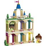 Esranın Dünyası LEGO Disney Princess Şato ile Mini Belle ve Tiana 43291 – 5 Yaş ve Üzeri Çocuklar Için Karakterlerin Kitap ve Kaşık Aksesuarlarını Içeren Yaratıcı Oyuncak Yapım Seti, Hediye Fikri (358 Parça)