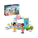Esranın Dünyası Lego® Friends Donut Dükkanı 41723-4 Yaş ve Üzeri Çocuklar Için Liann ve Leo Mini Bebekleri Içeren Oyuncak Yapım Seti (63 Parça)