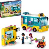 Esranın Dünyası LEGO Friends Heartlake City Otobüsü 41759 – 7 Yaş ve Üzeri Çocuklar Için Otobüs Durağı ve 3 Karakterle Oyun Oynamayı Teşvik Eden Eğlenceli Yapım Seti, Yaratıcı Hediye Fikri (480 Parça)
