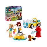 Esranın Dünyası LEGO Friends Köpek Kuaförü Arabası 42635 – 4 Yaş ve Üzeri Kız ve Erkek Çocuklar Için Yılbaşı Hediyesi Fikri, 2 Mini Bebek ve 2 Köpek Figürü Içeren Yaratıcı Eğlenceli Oyuncak Yapım Seti (60 Parça)
