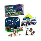 Esranın Dünyası LEGO Yıldız Gözlemleme Kamp Aracı 42603-7 Yaş ve Üzeri Kız ve Erkek Çocuklar Için Nova ve Aliya Mini Bebekleri ile Köpek ve Kirpi Hayvan Figürleri Içeren 4x4 Araba Oyuncağı, Hediye Fikri (364 Parça)