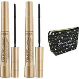 Esranın Dünyası L’oréal Paris Telescopic Maskara - Siyah 2'li Set & Hediye Çanta - 001 Brown
