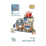 Esranın Dünyası Loz Street Mini Serisi Ahtapot Dükkanı -LZ1218 (722 Parça) Oyuncak Yapım Seti