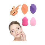 Esranın Dünyası Makyaj Süngeri Fondöten Süngeri, Pudra Süngeri, Kapatıcı Süngeri, Güneş Kremi Süngeri, Bb Krem Süngeri Armut Profesyonel Makyaj Süngeri 4 ' Lü Set