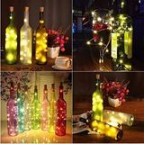 Esranın Dünyası Mantar Tıpa Peri LED Işık (3 Metre, Güneş Işığı)