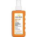 Esranın Dünyası Maruderm Spf 50+ Hassas Ciltler Için Mineral Vücut Güneş Kremi Spreyi – Çinko Oksit & Bitkisel Özütlerle Yatıştırıcı Güneş Koruyucu, Yüz ve Vücut Için, 200 ml