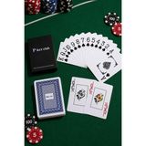 Esranın Dünyası Mavi Pvc Plastik Su Geçirmez Jumbo Blackjack Iskambil Oyun Kağıdı CIN642MV - (DipCamo)Charcoal-White