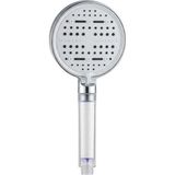 Esranın Dünyası Mayaglory Multi 6 Fonksiyonlu Spa Etkili Filtreli Duş Başlığı Yüksek Basınçlı Su Tasarruflu Klor ve Kireç Önleyici El Duşu, Handshower (Art Deco) - Ahşap