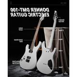 Esranın Dünyası Metal Elektro Gitar Kiti, 39 Inç, H-H Manyetikler ile