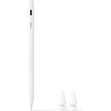 Esranın Dünyası Metapen Pencil Air8 For Apple iPad 2018-2025, (20H Pil Ömrü), 2 Dakika Hızlı Şarj, Yüksek Hassasiyetli Stylus Kalem iPad 11 A16/10/9/8/7/6. Nesil, Pro 12.9/11/13 Inç M4, Air 3/4/5/m2/m3 (Beyaz) - 00-Siyah - Beyaz