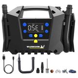 Esranın Dünyası Michelin MC34259 11.1VOLT/2.5AH. Li-Ion 120PSI Ayarlanabilir Dijital Basınç Göstergeli Şarjlı Lastik & Yatak Şişirme Pompası
