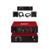 Esranın Dünyası Midex GLX-500 Pro 2 Giriş 2 Çıkış USB Stüdyo Ses Kartı (Xlr Kablo Hediye)