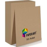 Esranın Dünyası Monarty Kraft Kağıt, Paperart Kraft A4 Boyut, 80GR, 50 Yaprak, Renkli Fotokopi Uyumlu, El Işi Kağıdı, Saman Kağıdı - 41 Delft Blue
