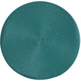 Esranın Dünyası Monomat Yuvarlak Amerikan Servisi 38 cm Koyu Yeşil - 0,60 x 19 x 29 cm - 51R-Turuncu
