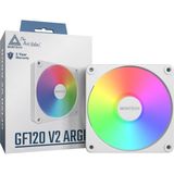 Esranın Dünyası Montech GF120 V2 Argb 120MM Kasa Fan - Şık ve Minimalist Tasarım, Yüksek Hava Akışı, Hidrolik Rulman, Sessiz Performans, Canlı Argb Aydınlatma, Beyaz - 0-Bordo